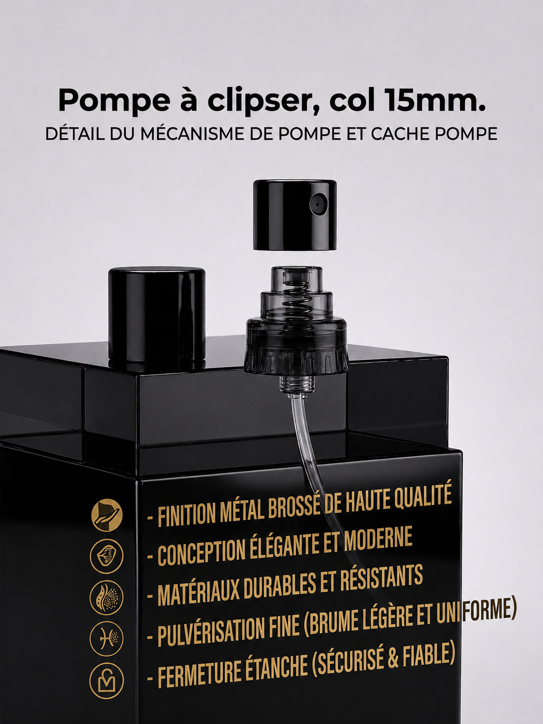Pompe à parfum Olfacosmetic